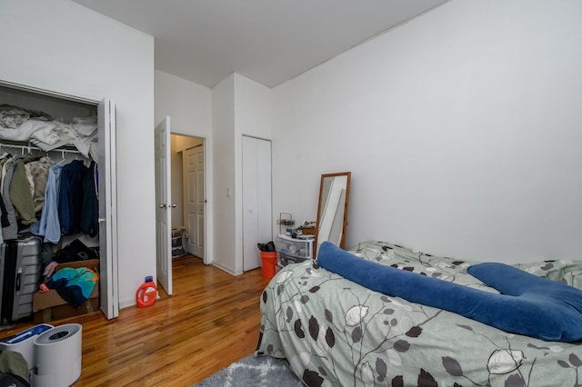 228 1st St Unit 3B, Jersey City, NJ 07302 - bedroom with wood finished floors