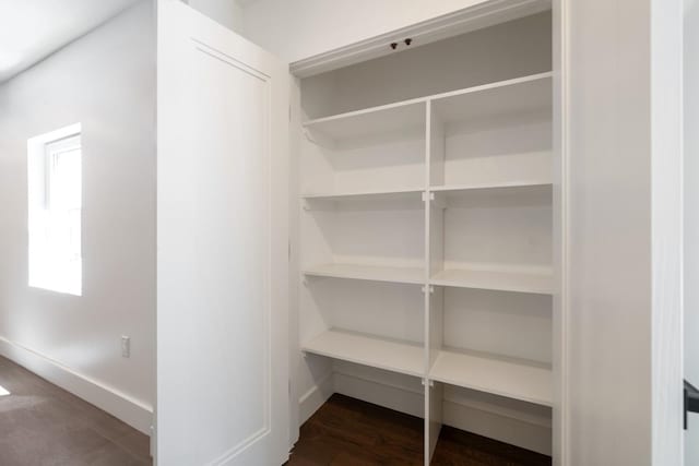 view of closet