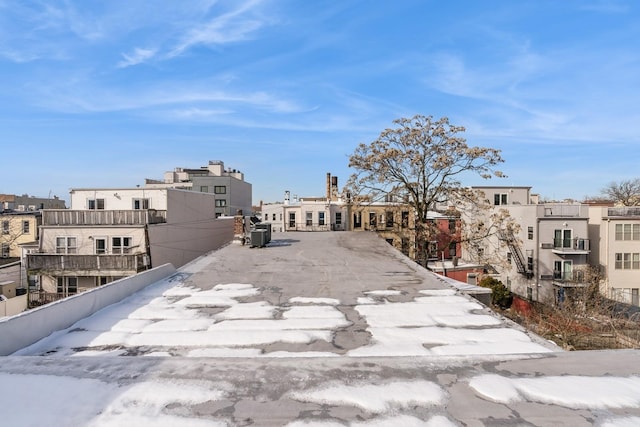 view of street with a residential view