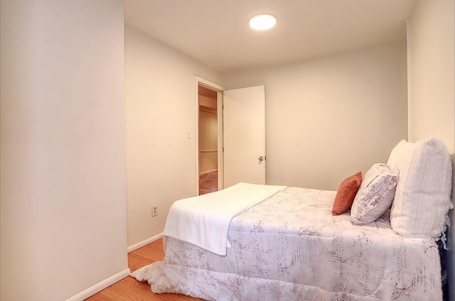 940 Bloomfield St # 1, Hoboken, NJ 07030 - bedroom featuring wood finished floors and baseboards