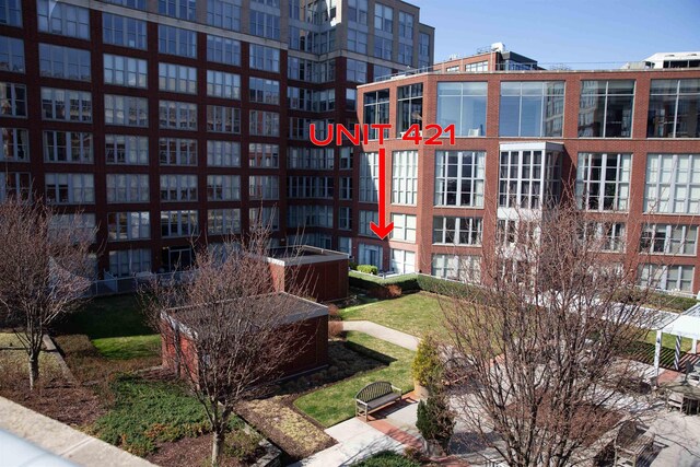 view of property