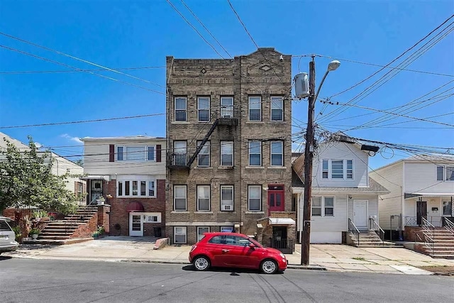 16 Belvidere Ave Unit 3F, Jersey City, NJ 07304 - view of front of property with stairs