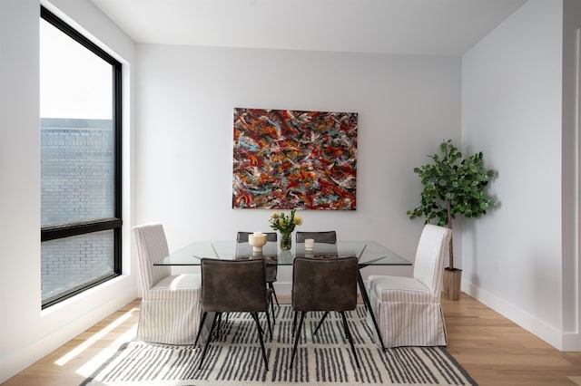 70 Gardner Ave Unit 2, Jersey City, NJ 07304 - dining area featuring wood finished floors and baseboards