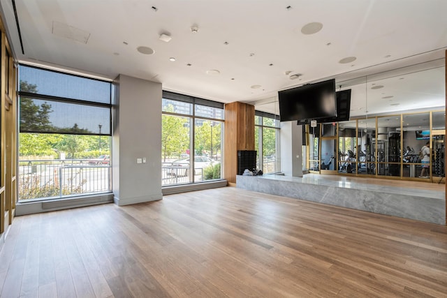 2 Shore Ln Unit 410, Jersey City, NJ 07310 - building lobby featuring expansive windows