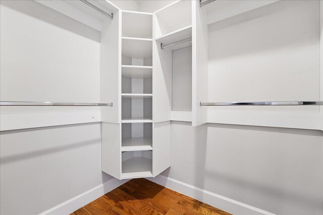 41 Graham St Unit 2, Jersey City, NJ 07307 - walk in closet with wood finished floors