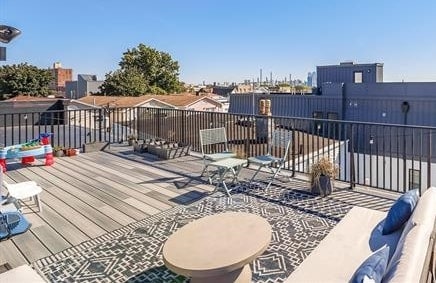 41 Graham St Unit 2, Jersey City, NJ 07307 - view of deck