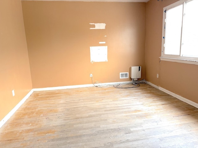 1437 Gehr Pl, North Bergen, NJ 07407 - empty room featuring wood finished floors and baseboards