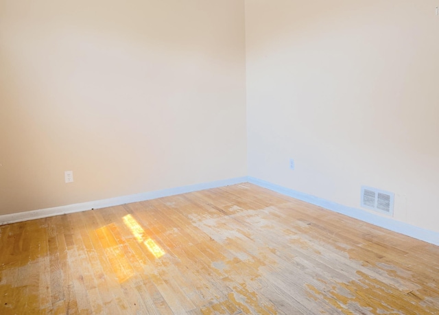 1437 Gehr Pl, North Bergen, NJ 07407 - spare room featuring wood-type flooring and baseboards