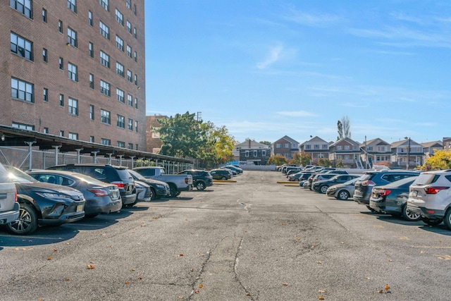 view of vehicle parking