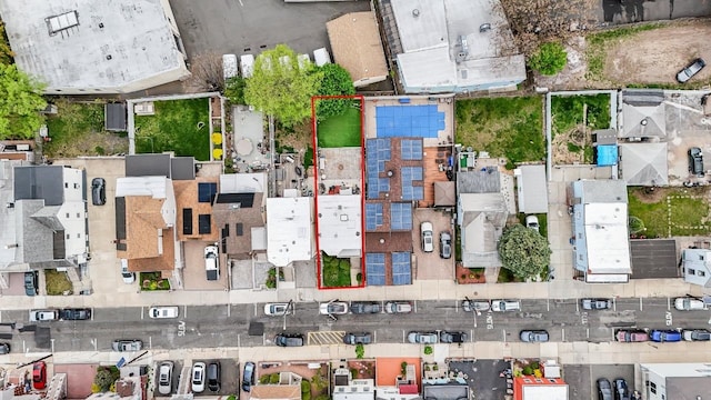 1527 38th St, North Bergen, NJ 07047 - aerial view of property's location featuring property boundaries highlighted