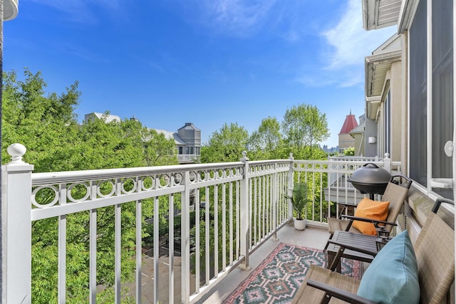 4 Constellation Pl Unit 401, Jersey City, NJ 07305 - view of balcony