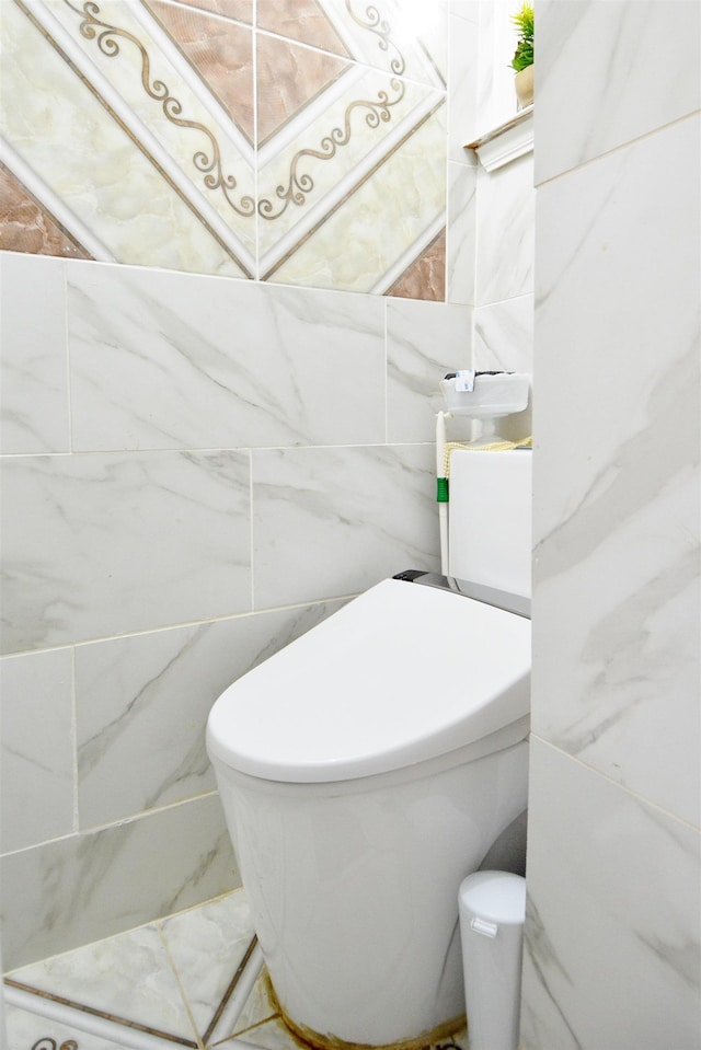 34 Concord St, Jersey City, NJ 07306 - bathroom featuring marble finish floor and toilet
