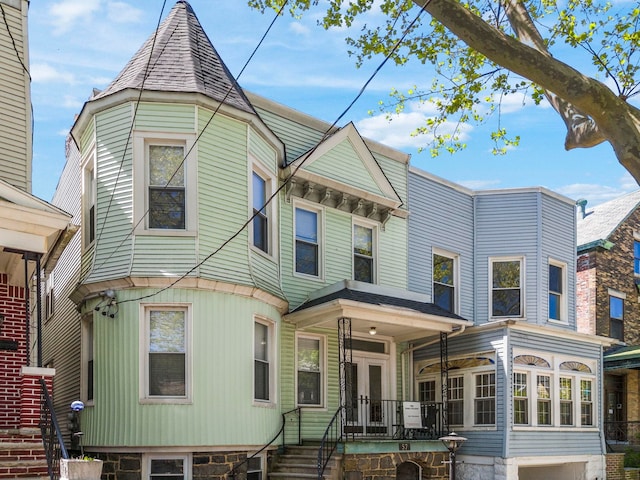 57 Booraem Ave, Jersey City, NJ 07307 - view of front of property with french doors
