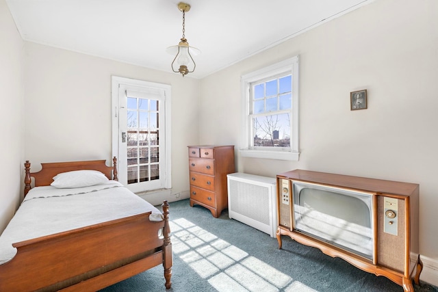 6 Kingswood Rd, Weehawken, NJ 07086 - carpeted bedroom featuring multiple windows