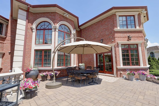 2 Euclid Rd, Fort Lee, NJ 07024 - view of patio / terrace featuring outdoor dining area