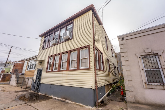 2013 41st St, North Bergen, NJ 07047 - view of side of home featuring cooling unit