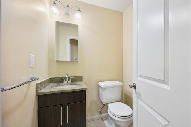 341 Monmouth St Unit 104D, Jersey City, NJ 07302 - half bathroom with vanity and toilet