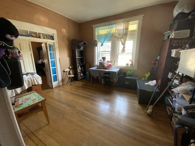 143 64th St, West New York, NJ 07093 - living area with wood finished floors