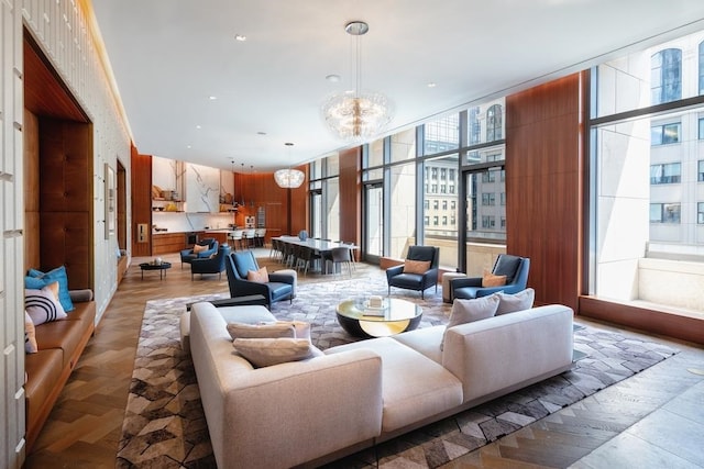 99 Hudson St Unit 4903, Jersey City, NJ 07302 - common area with expansive windows