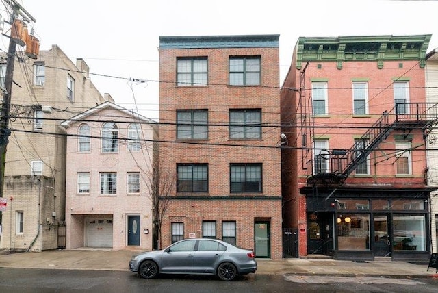 view of building exterior featuring an attached garage