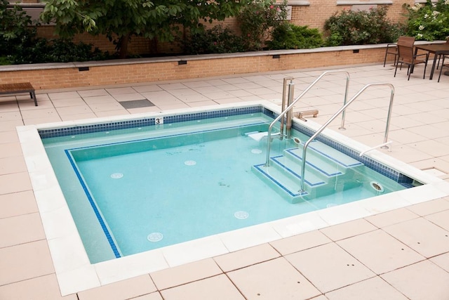 104 Tidewater St Unit 1A, Jersey City, NJ 07302 - view of swimming pool featuring a pool
