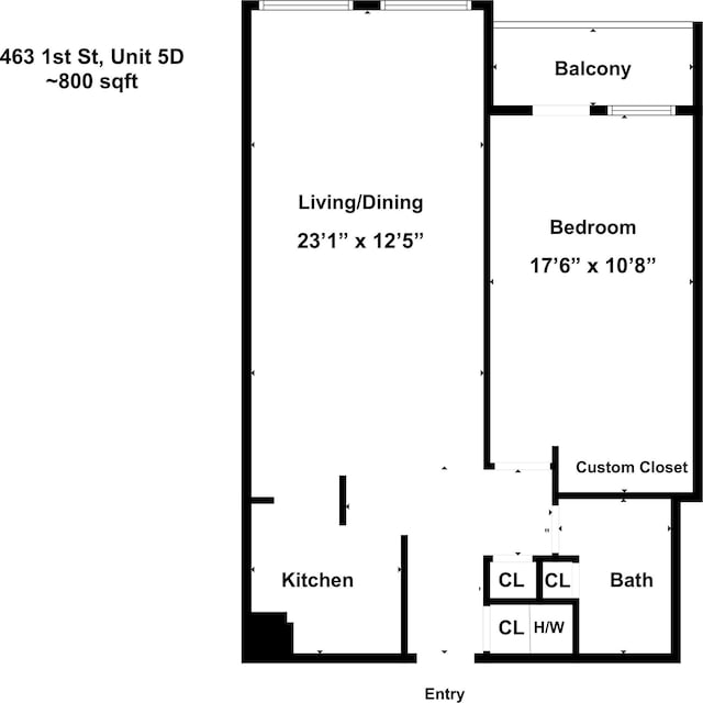 463 1st St Unit 5-D, Hoboken, NJ 07030 - photo 7