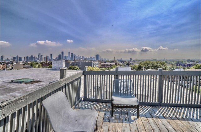 37 Harmon St, Jersey City, NJ 07304 - deck with a city view