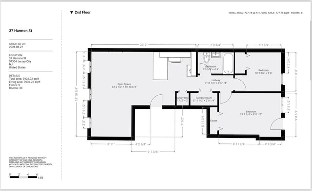 37 Harmon St, Jersey City, NJ 07304 - view of layout