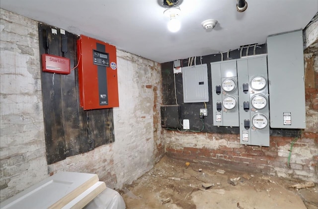 37 Harmon St, Jersey City, NJ 07304 - utility room featuring electric panel