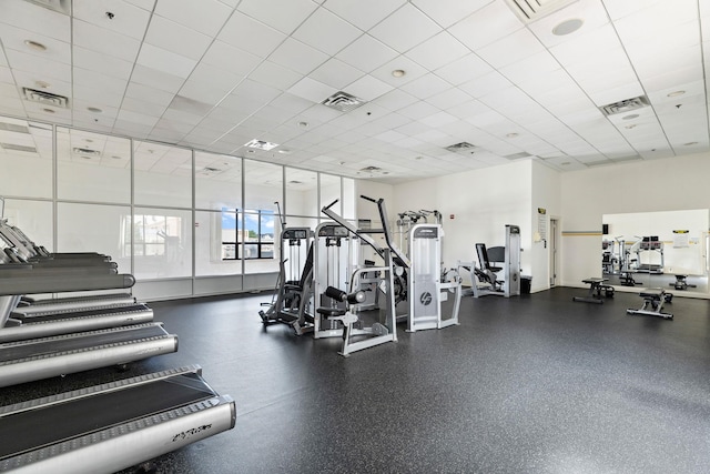 10 Regent St Unit 817, Jersey City, NJ 07302 - view of workout area