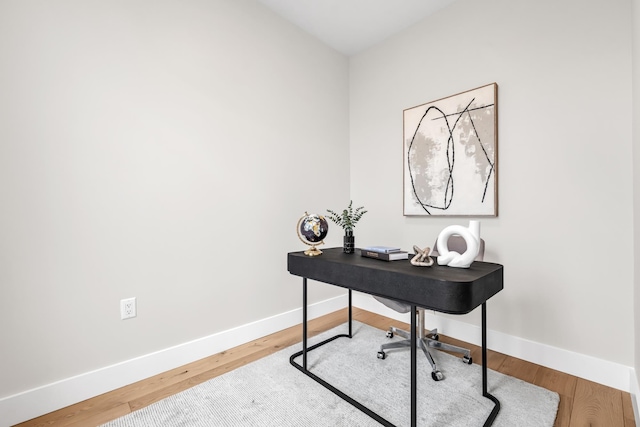 2602 Palisade Ave, Weehawken, NJ 07086 - office featuring baseboards and wood finished floors