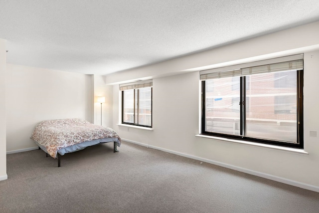 700 1st St Unit 6D, Hoboken, NJ 07030 - bedroom featuring carpet flooring and a textured ceiling