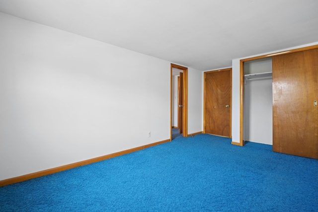 1508 77th St, North Bergen, NJ 07047 - unfurnished bedroom featuring carpet flooring and baseboards