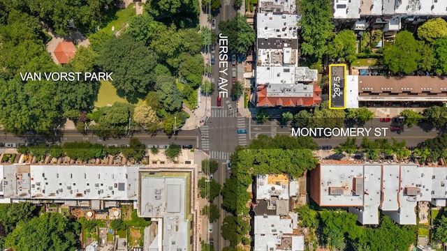 297 Montgomery St Unit 2, Jersey City, NJ 07302 - drone / aerial view