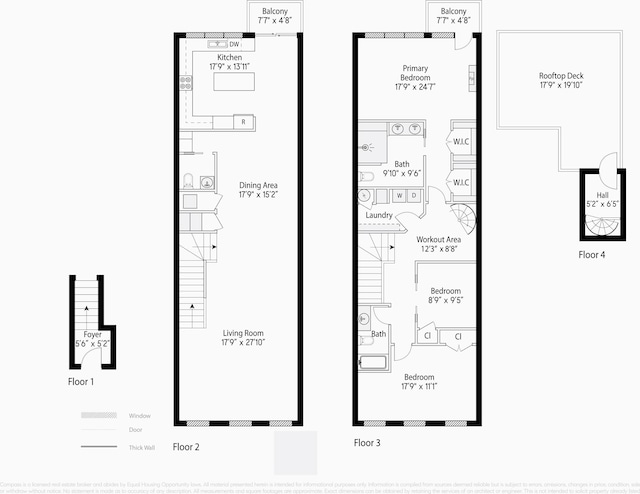 297 Montgomery St Unit 2, Jersey City, NJ 07302 - view of floor plan / room layout