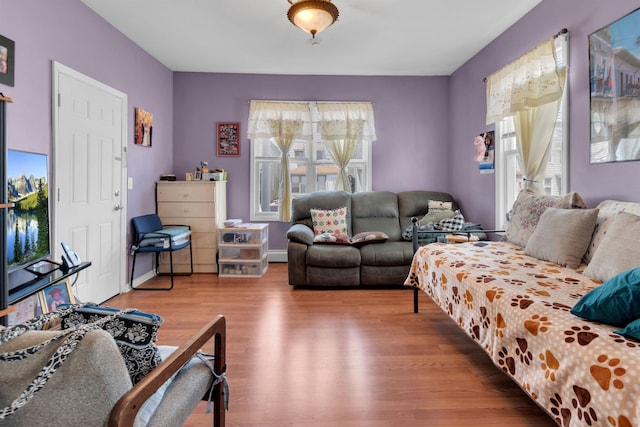280 Highland Ave Unit 3, Kearny, NJ 07032 - living room with plenty of natural light and wood finished floors
