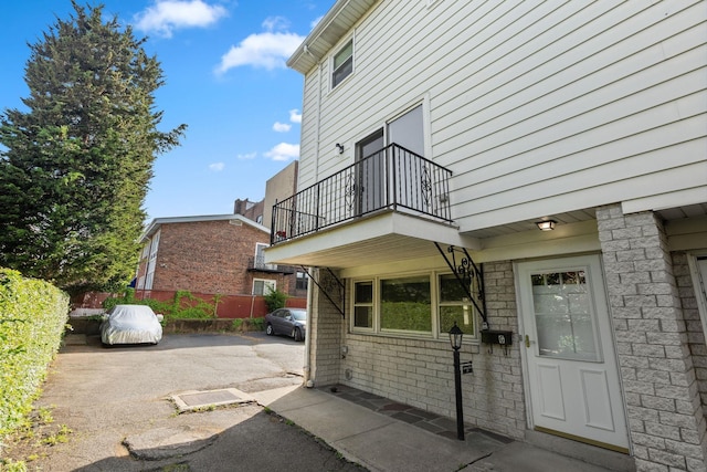 22 W 34th St Unit G, Bayonne, NJ 07002 - doorway to property with a balcony