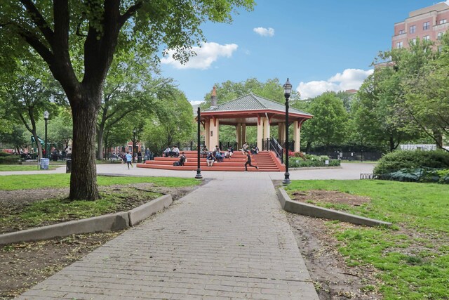 254 4th St, Jersey City, NJ 07302 - view of property's community featuring a gazebo