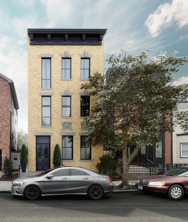 17 Leonard St Unit 1, Jersey City, NJ 07307 - view of front facade featuring brick siding