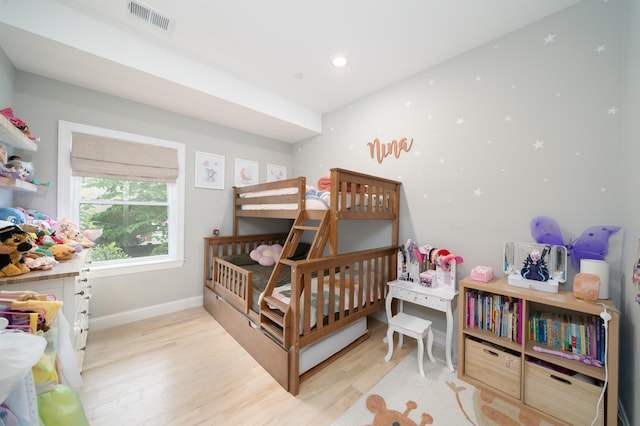 549 Palisade Ave Unit 2, Jersey City, NJ 07307 - bedroom featuring wood finished floors and recessed lighting