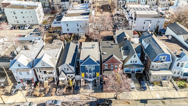 birds eye view of property featuring a residential view