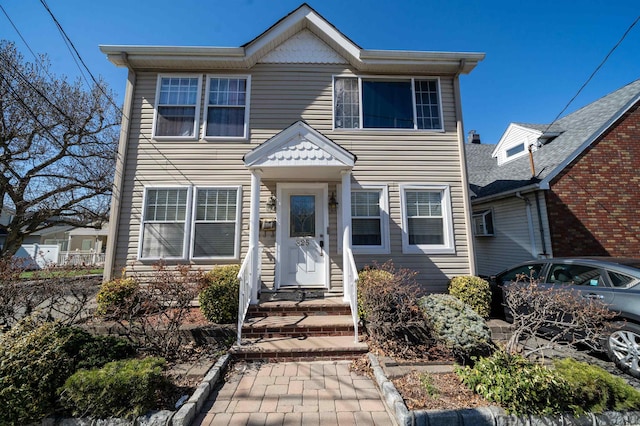 view of townhome / multi-family property