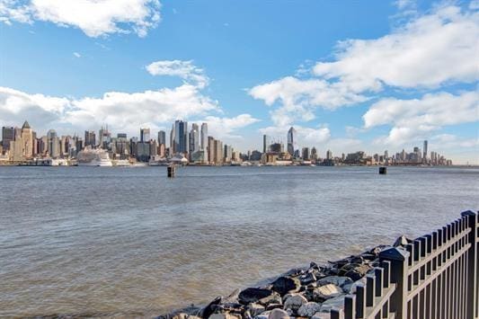 1200 Avenue At Port Imperial Unit 301, Weehawken, NJ 07086 - water view featuring a view of skyline