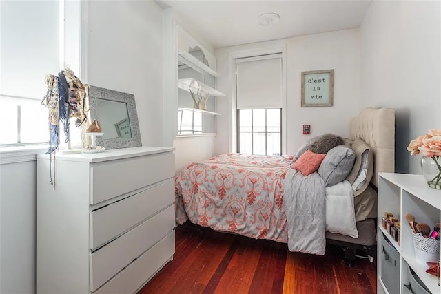 508 Grand St Unit 1L, Hoboken, NJ 07030 - bedroom featuring dark wood-type flooring