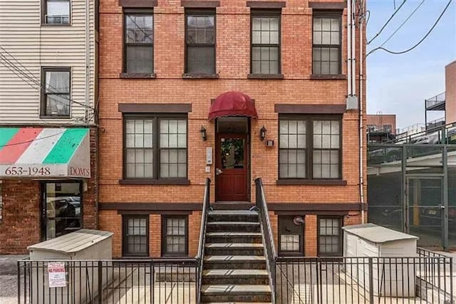 508 Grand St Unit 1L, Hoboken, NJ 07030 - view of front of home with brick siding