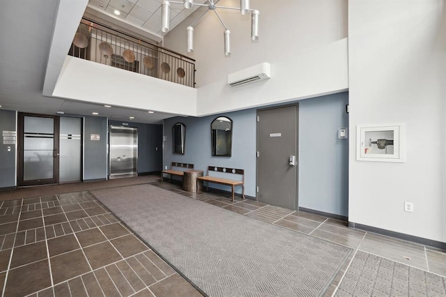 1300 Grand St Unit 521, Hoboken, NJ 07030 - lobby with a high ceiling