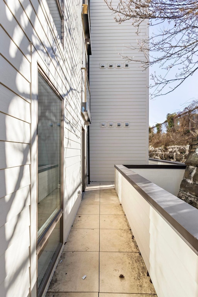 391 1st St Unit 3-B, Jersey City, NJ 07302 - view of balcony