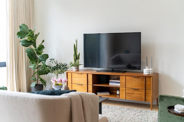48 Coles St Unit 2, Jersey City, NJ 07302 - living room featuring light wood finished floors