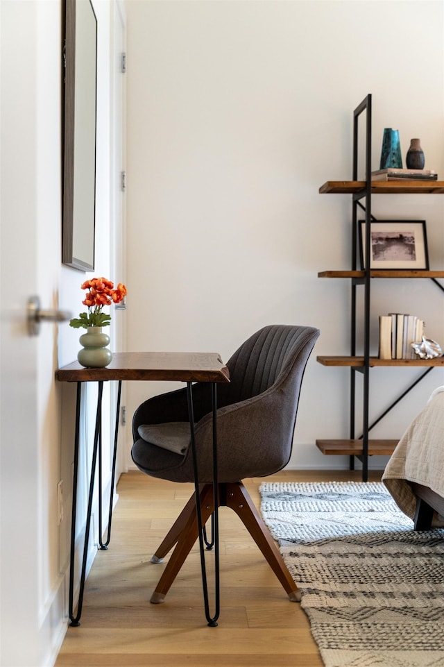 48 Coles St Unit 2, Jersey City, NJ 07302 - office area featuring light wood-style flooring