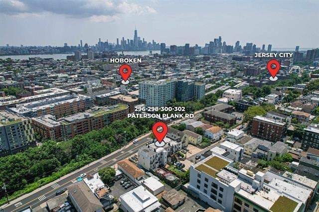 296 Paterson Plank Rd, Jersey City, NJ 07307 - drone / aerial view of skyline
